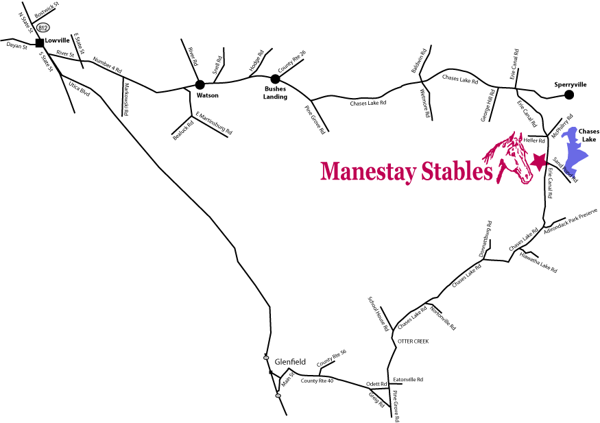 Mane Stay Stables Otter Creek Horse Tails CampingDirections